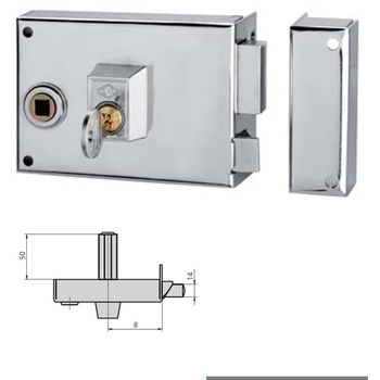 Cerradura Sobrep Izda Esmal - Cvl - 1125br12i/1 - 120 Mm..