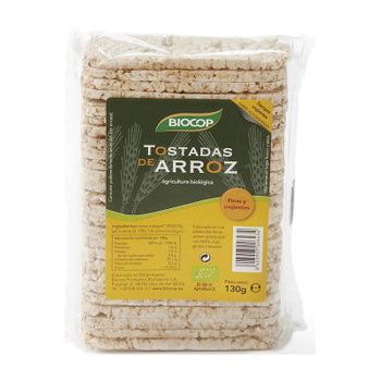 Tostadas De Arroz Bio 130g Biocop