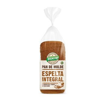 Pan Molde Espelta Integral 400g Biocop