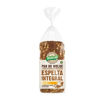 Pan Molde Espelta Integral Avena 400g Biocop