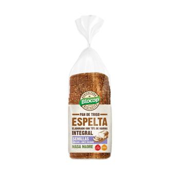 Pan Molde Espelta Integral Semillas Bio 400g Biocop