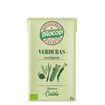 Caldo De Verduras Autentico Tetrabrik Bio 1l Biocop