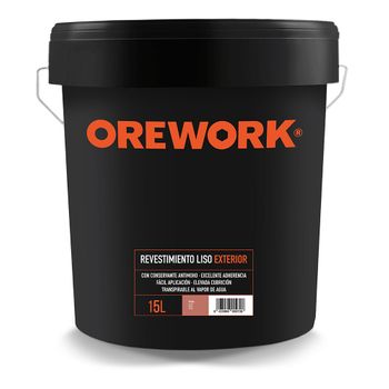 Revestimiento Liso Orew Ext Teja 15 L - Orework