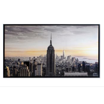 Cuadro Dkd Home Decor New York (144 X 3,5 X 84 Cm)