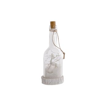 Botella Led Dkd Home Decor Resina Cristal Navidad (9.5 X 9.5 X 24 Cm)