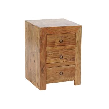 Mesita De Noche Dkd Home Decor Madera Acacia (45 X 35 X 60 Cm)