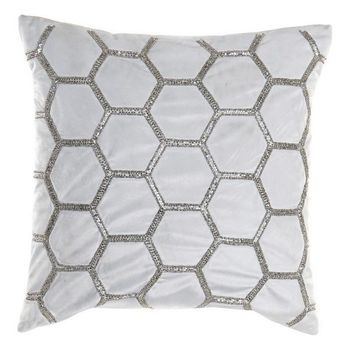 Cojín Dkd Home Decor Terciopelo Geométrico (45 X 45 Cm)