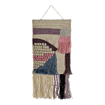 Decoración Colgante Dkd Home Decor Jute Algodón (45 X 2 X 115 Cm)