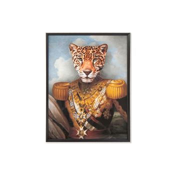 Cuadro Dkd Home Decor Leopardo (74 X 3 X 97 Cm)