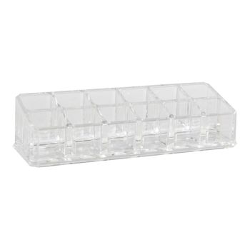 Organizador De Maquillaje Dkd Home Decor Acrílico (17 X 6.3 X 4.5 Cm)