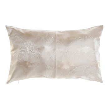 Cojín Dkd Home Decor Beige Poliéster (50 X 50 X 30 Cm)