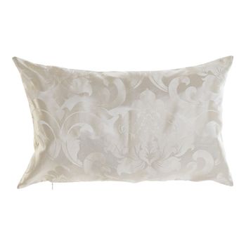 Cojín Dkd Home Decor Beige Poliéster (50 X 50 X 30 Cm)