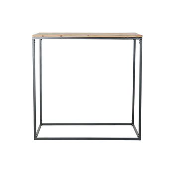 Consola Dkd Home Decor Negro Metal Abeto (80 X 40 X 80 Cm)