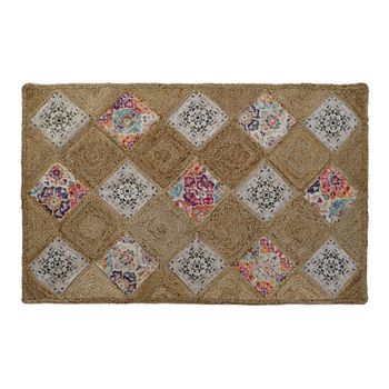 Alfombra Dkd Home Decor Jute Boho (120 X 180 X 0.5 Cm)