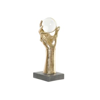 Figura Decorativa Dkd Home Decor Resina Cristal (13.5 X 13.5 X 36 Cm)