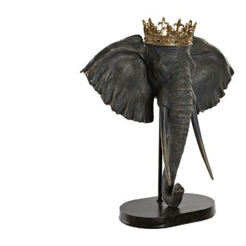 Figura Decorativa Dkd Home Decor Resina Elefante (49 X 26.5 X 57 Cm)