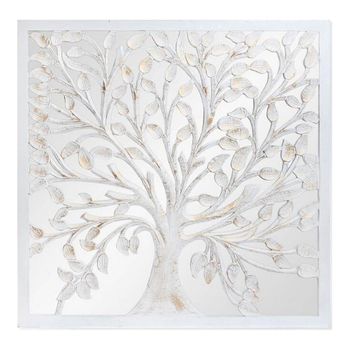 Figura Decorativa Dkd Home Decor Árbol Cristal Madera Mdf (120 X 3.5 X 120 Cm)