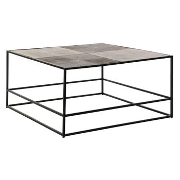 Mesa De Centro Dkd Home Decor Aluminio (80 X 80 X 41 Cm)