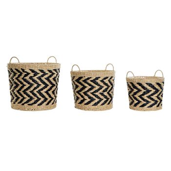 Set 3 Cestas De Mimbre Natural Jocca - Blanca De París con Ofertas en  Carrefour