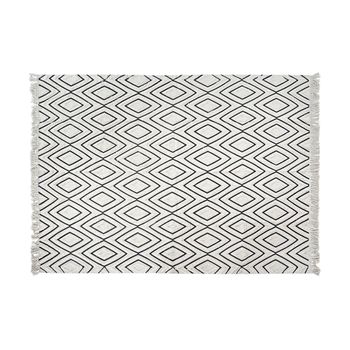 Alfombra Dkd Home Decor Negro Blanco (120 X 180 X 1 Cm)