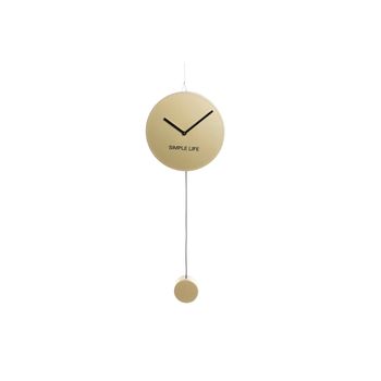 Reloj De Pared Dkd Home Decor Hierro Dorado (22 X 5.5 X 60 Cm)