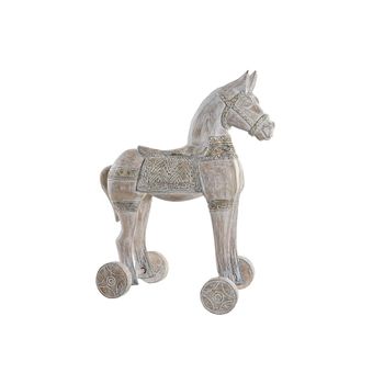 Figura Decorativa Dkd Home Decor Caballo Hierro Acabado Envejecido (42 X 22 X 49 Cm)