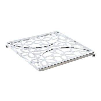 Salvamantel Dkd Home Decor Plata Metal (18 X 18 X 1.5 Cm)