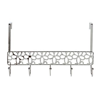 Perchero Para Puertas Dkd Home Decor Plata Metal (32 X 10 X 19 Cm)