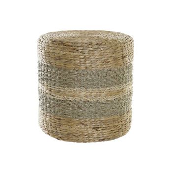 Reposapiés Dkd Home Decor Fibra Natural Hierba Marina (42 X 42 X 40 Cm)