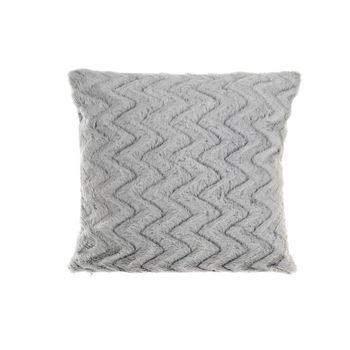 Cojín Dkd Home Decor Poliéster Zig-zag Bicolor 100 % Poliéster (45 X 10 X 45 Cm)