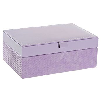 Caja-joyero Dkd Home Decor Poliuretano Romántico Espejo (18 X 12 X 7 Cm)