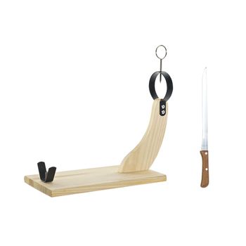 Cuperinox, Kit Corta Jamón, Juego Jamonero Y Cuchillo Jamonero  Profesional (5 Pzas)