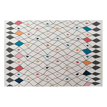 Alfombra Dkd Home Decor Multicolor Poliéster (200 X 290 X 0.7 Cm)