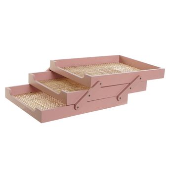 Organizador Multiusos Dkd Home Decor Mdf (32 X 24 X 10,5 Cm)