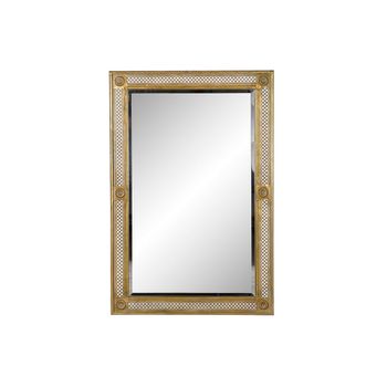 Espejo De Pared Dkd Home Decor Metal Cobrizo Claro (61 X 2 X 91 Cm)