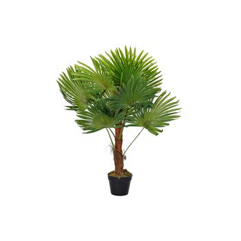 Planta Decorativa Dkd Home Decor Palmera Verde Pe (40 X 40 X 90 Cm)