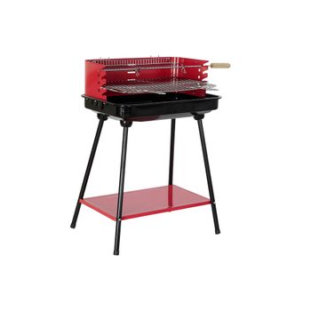 Barbacoa De Carbón Y Leña Bv-102 De 100 Cm Con Paravientos Y Campana con  Ofertas en Carrefour