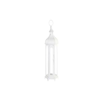 Farol Dkd Home Decor Cristal Metal Blanco (20 X 17 X 55 Cm)