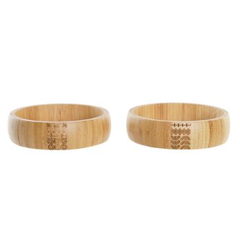 Ensaladera De Madera De Bambú Five 20 X 7,5 Cm. Carbón con Ofertas en  Carrefour