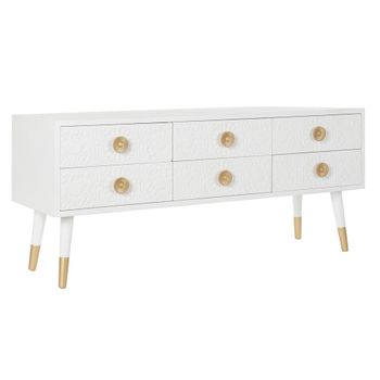 Mueble De Tv Dkd Home Decor Blanco Abeto