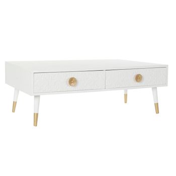 Mesa De Centro Dkd Home Decor Abeto (120 X 65 X 42 Cm)