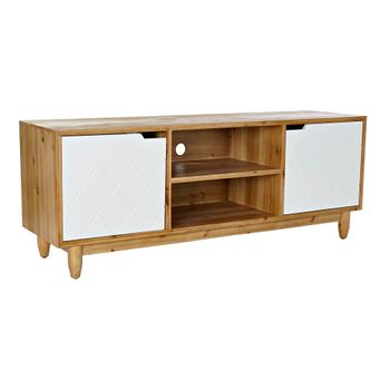 Mueble De Tv Dkd Home Decor Marrón Abeto (140 X 53 X 38 Cm)