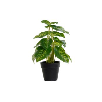 Planta Artificial De Peva Pp Bambú Homcom Ø15x90 Cm-verde con