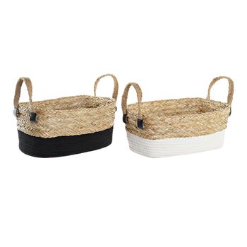 Cesta Dkd Home Decor (2 Unidades) (36 X 20 X 16 Cm)