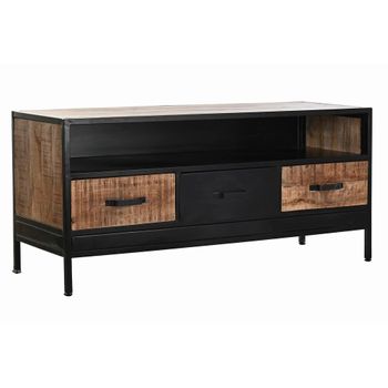 Mueble De Tv Dkd Home Decor Metal Madera De Mango (125 X 40 X 55 Cm)