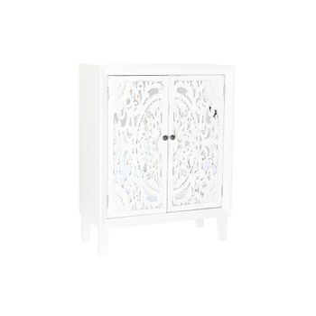 Aparador Dkd Home Decor Blanco Espejo Abeto Mdf (80 X 35 X 102 Cm)