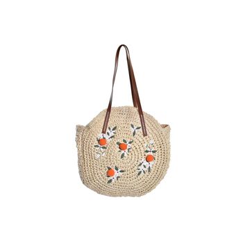 Bolso De Hombro Dkd Home Decor Natural Poliéster Algodón Pu (40 X 15 X 40 Cm)