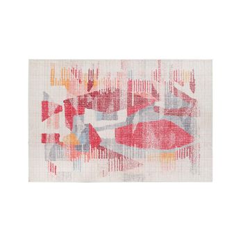 Alfombra Dkd Home Decor Abstracto Multicolor (122 X 180 X 0,7 Cm)