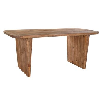 Mesa De Comedor Dkd Home Decor Natural Madera Reciclada Pino (180 X 90 X 77 Cm)