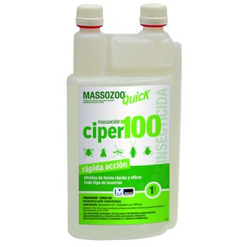 Insecticida Masozoo Quick Ciper100 Mosquito Tigre Y Mosca Negra 1 L